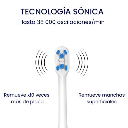 AquaSmile Sonic X1: Cepillo eléctrico sónico recargable